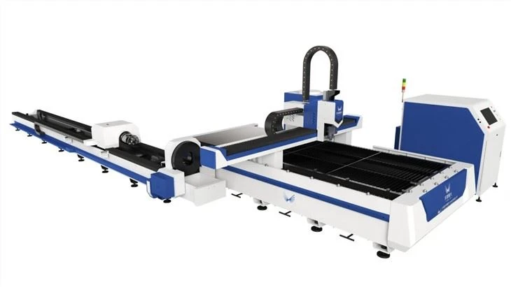 Magni tal-Qtugħ tal-Metall tal-Qtugħ tal-Lejżer tal-Fibra u Pipe Fiber 2060 CNC