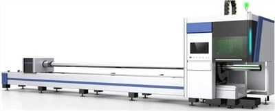 2 Chuck Inqas Tailing Wastage 0260 Pipe Laser Cutting Machine Għall-metall