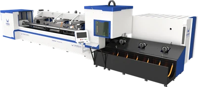 Tagħbija u Ħatt Awtomatiku Professjonali Tubu tal-metall Fiber Laser Magni tal-Qtugħ Stainless Steel Aluminum Steel Pipe