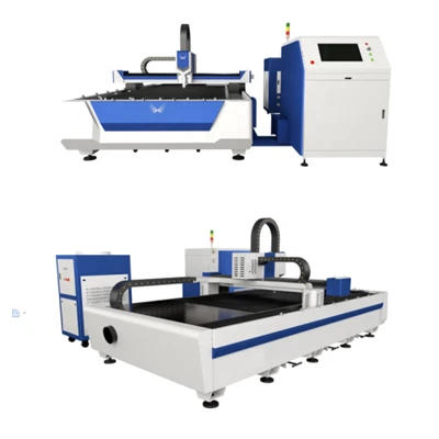 Sinle Table Fiber Laser Magni tal-Qtugħ għall-Folja tal-Metall